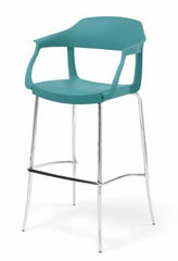 Evo Counter Stool with Arms by Green - Bauhaus 2 Your House