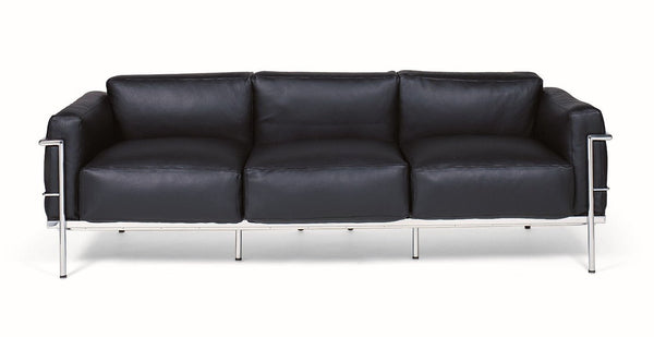 T7386☆LC3☆ル・コルビジェ☆GRAND COMFORT☆3PSOFA Le Corbusier Confort Soft Sofa LC3 | Bauhaus 2 Your House