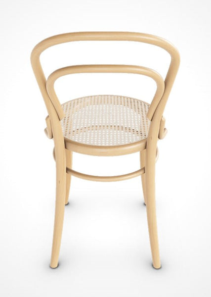 Michael Thonet 14 Bentwood Chair by Ton Natural Beech/Cane Seat