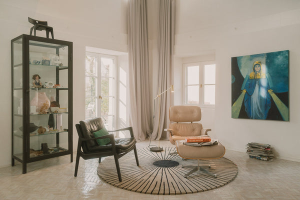 VP Rays Greige Carpet by Verner Panton | Bauhaus 2 Your House