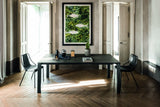 Badu Dining Table (Melamine Top) by Midj - Bauhaus 2 Your House