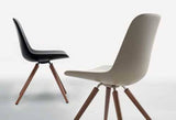 Step Chair Soft Touch Wood Base by Tonon - Bauhaus 2 Your House