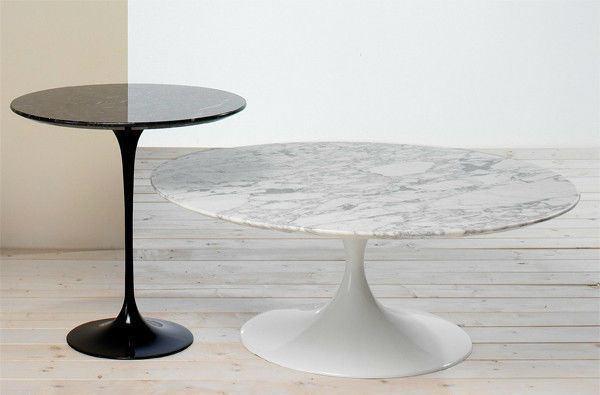 Eero Saarinen Tulip Table Round Side 20