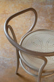 Gebruder Thonet Wiener Stuhl Bentwood Armchair with Perforated Veneer Seat by GTV - Bauhaus 2 Your House