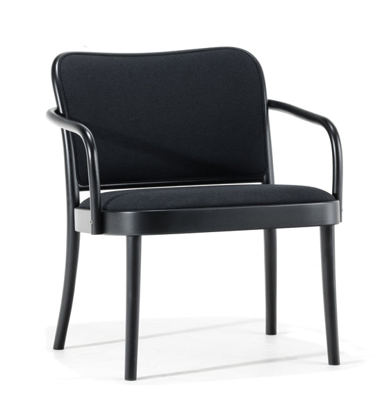 No. 811 Bentwood Lounge Armchair by Ton - Upholstered Seat