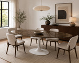 Eero Saarinen Tulip Table - Oval Dining 35 x 71 Inch - Bauhaus 2 Your House