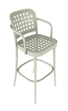 822 Bentwood Barstool with Back and Arms by Ton - Bauhaus 2 Your House