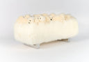 AP Collection White Love fluffy bench