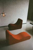 VP Globe Pendant 11" Chrome/Red/Blue by Verner Panton - Bauhaus 2 Your House