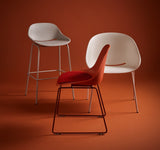 Beso Circulo Sled Base Side Chair / Upholstered Seat Insert by Artifort - Bauhaus 2 Your House