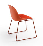 Beso Circulo Sled Base Side Chair / Upholstered Seat Insert by Artifort - Bauhaus 2 Your House