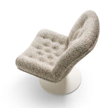 Textured chair on a white background