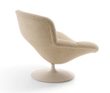Beige armchair on a white background