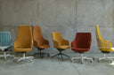 Italia IT2 Steel Executive Chair by Luxy