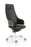 Italia IT2 Steel Executive Chair by Luxy