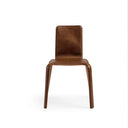 Brown chair on a white background