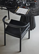 MIDJ Plissé 40-inch dining table