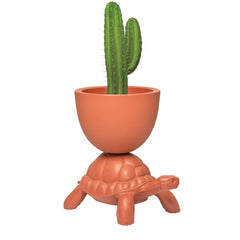 Turtle Carry Planter and Champagne Cooler by Qeeboo