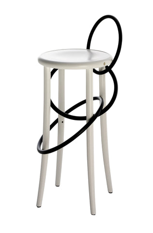 Cirque Two Tone Bentwood Stool by GTV - Bauhaus 2 Your House