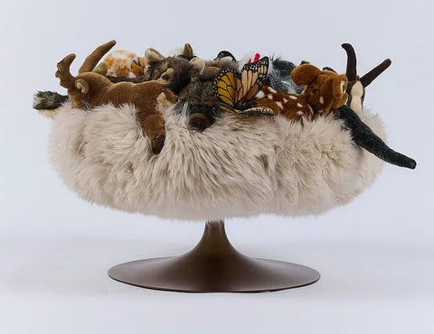 Alpine Pouf by AP Collection - Bauhaus 2 Your House