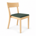 Bergamo Bentwood Chair Upholstered Seat by Ton