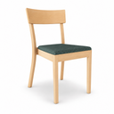 Bergamo Bentwood Chair Upholstered Seat by Ton