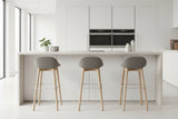 Beso Wooden Leg Stool by Artifort - Bauhaus 2 Your House