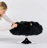 Black Bear Pouf by AP Collection - Bauhaus 2 Your House