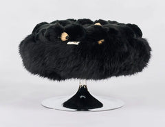 Black Bear Pouf by AP Collection - Bauhaus 2 Your House