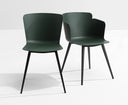 Calla S M Q PP Chair by Midj - Bauhaus 2 Your House