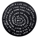 Circular Chronicles Round Carpet by Qeeboo - Bauhaus 2 Your House
