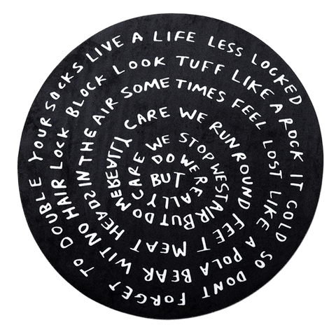 Circular Chronicles Round Carpet by Qeeboo - Bauhaus 2 Your House
