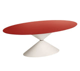 Clessidra Elliptical Dining Table by Midj - Bauhaus 2 Your House