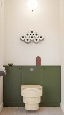 Cloud 545 Toilet Paper Dispenser by Lyon Beton - Bauhaus 2 Your House