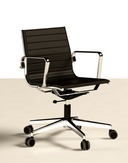 Classic Aluminum Management Chair - Thin Seat