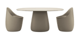 Cobble Dining Table with HPL Top by Qeeboo - Bauhaus 2 Your House