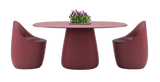Cobble Dining Table with HPL Top by Qeeboo - Bauhaus 2 Your House