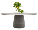 Cobble Dining Table with Stoneware Top by Qeeboo - Bauhaus 2 Your House