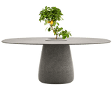 Cobble Dining Table with Stoneware Top by Qeeboo - Bauhaus 2 Your House