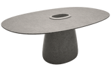 Cobble Dining Table with Stoneware Top by Qeeboo - Bauhaus 2 Your House