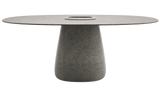 Cobble Dining Table with Stoneware Top by Qeeboo - Bauhaus 2 Your House