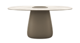 Cobble Dining Table with Stoneware Top by Qeeboo - Bauhaus 2 Your House
