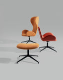 Dalia PB X47 TS Swivel Armchair by Midj - Bauhaus 2 Your House