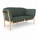 Dowel Bentwood Two Seat Sofa by Ton