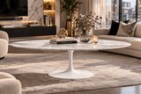 Eero Saarinen Tulip Table - Oval Coffee 33" x 63" - Bauhaus 2 Your House