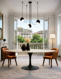 Eero Saarinen Tulip Table - Oval Dining 35 x 71 Inch - Bauhaus 2 Your House