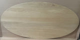 Eero Saarinen Tulip Table - Oval Natural Oak 38 x 78 Inch - Clearance - Bauhaus 2 Your House