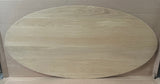 Eero Saarinen Tulip Table - Oval Natural Oak 38 x 78 Inch - Clearance - Bauhaus 2 Your House