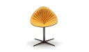 Fiorile Plisse BC Dining Chair by Fasem, isolated manufacturer product photo on a clean neutral background
