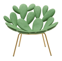 Filicudi Armchair Brass by Qeeboo - Bauhaus 2 Your House